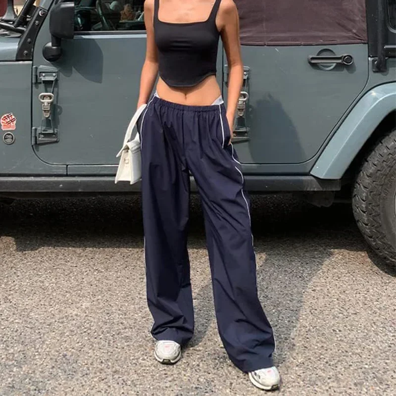 Nylon track pants