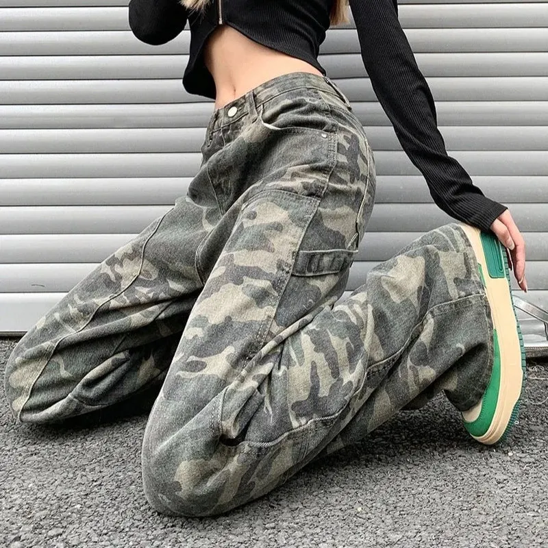 Jean large militaire
