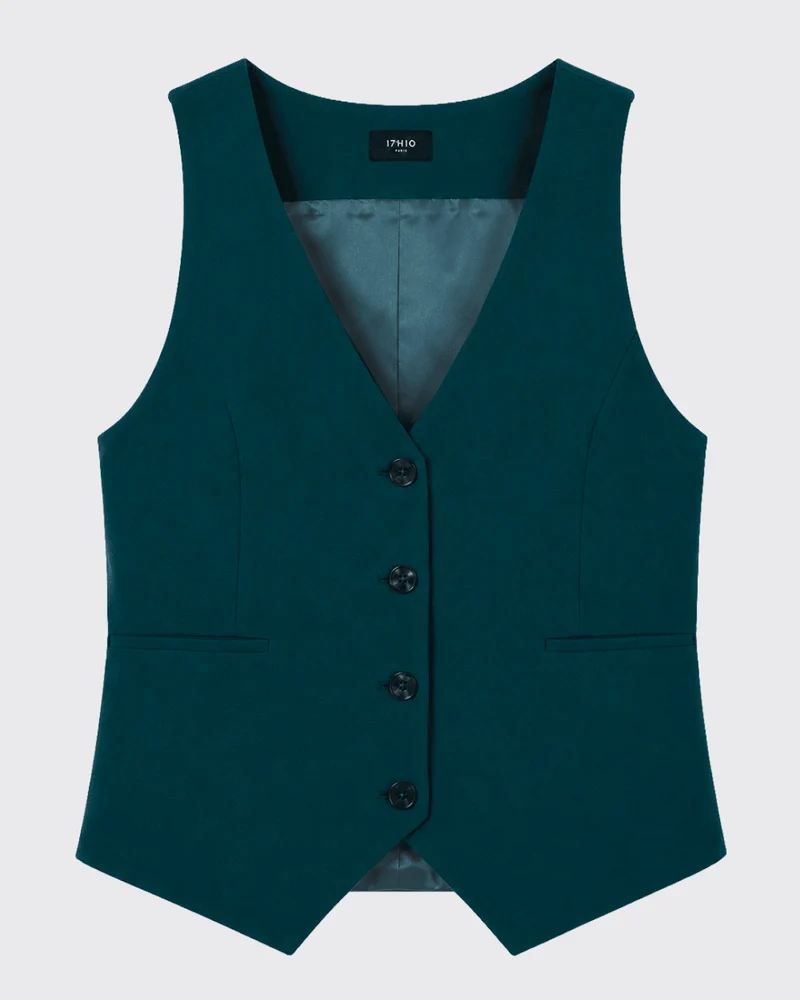 Gilet sans manches Lisbonne - Teal