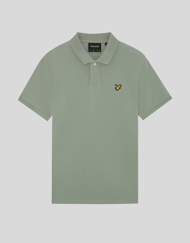 Jacquard Tipped Polo Shirt