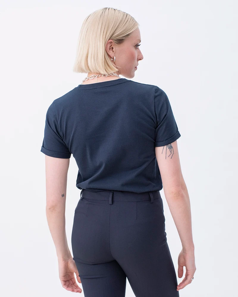 T-shirt coton - Bleu Nuit
