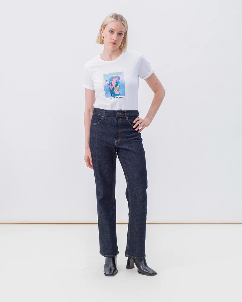 T-shirt illustré Tarot de Marseille - L'Impératrice 👑