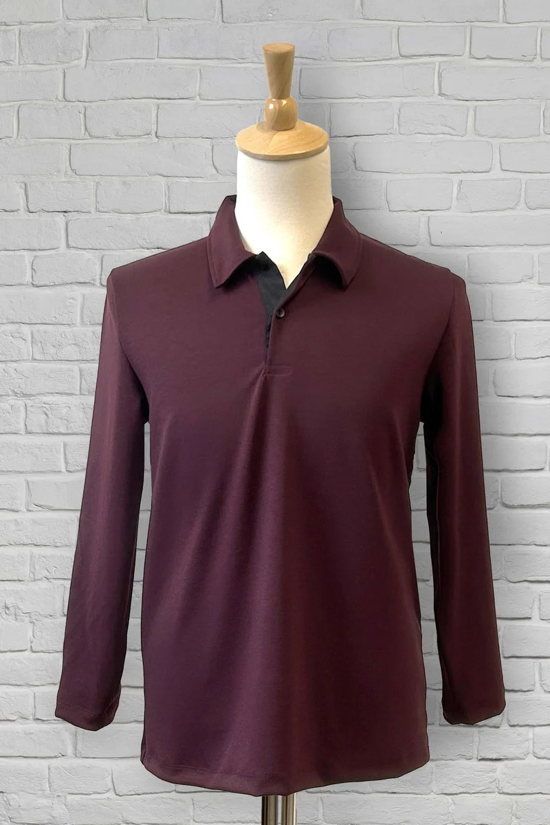 1NHT121-2A603-Adaptive Polo, Long Sleeves