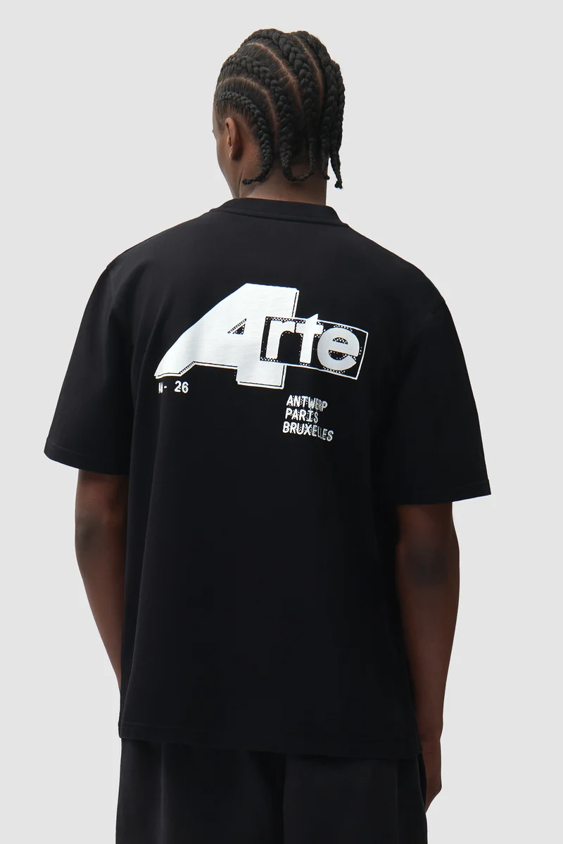 T-shirt « Big A » - Noir