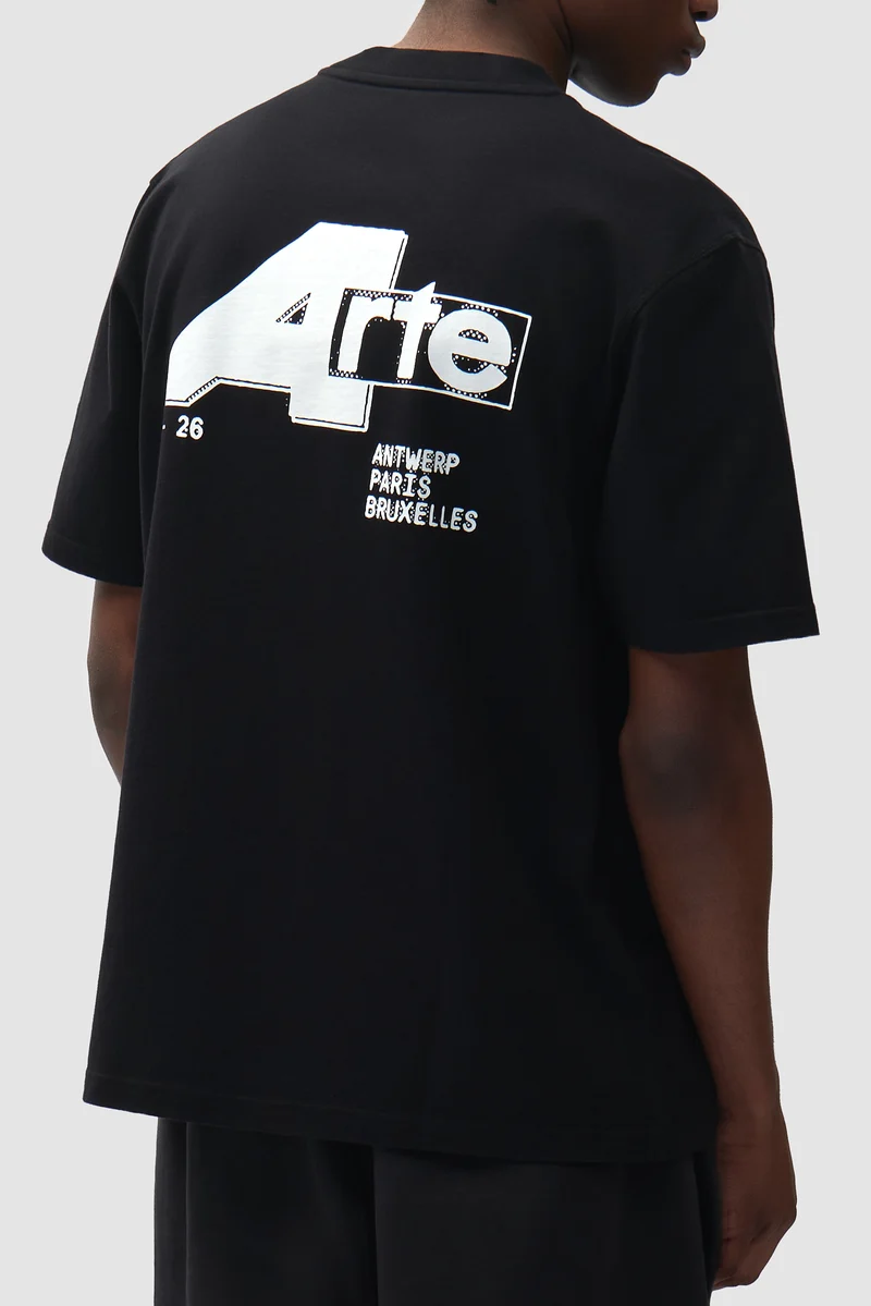 T-shirt « Big A » - Noir