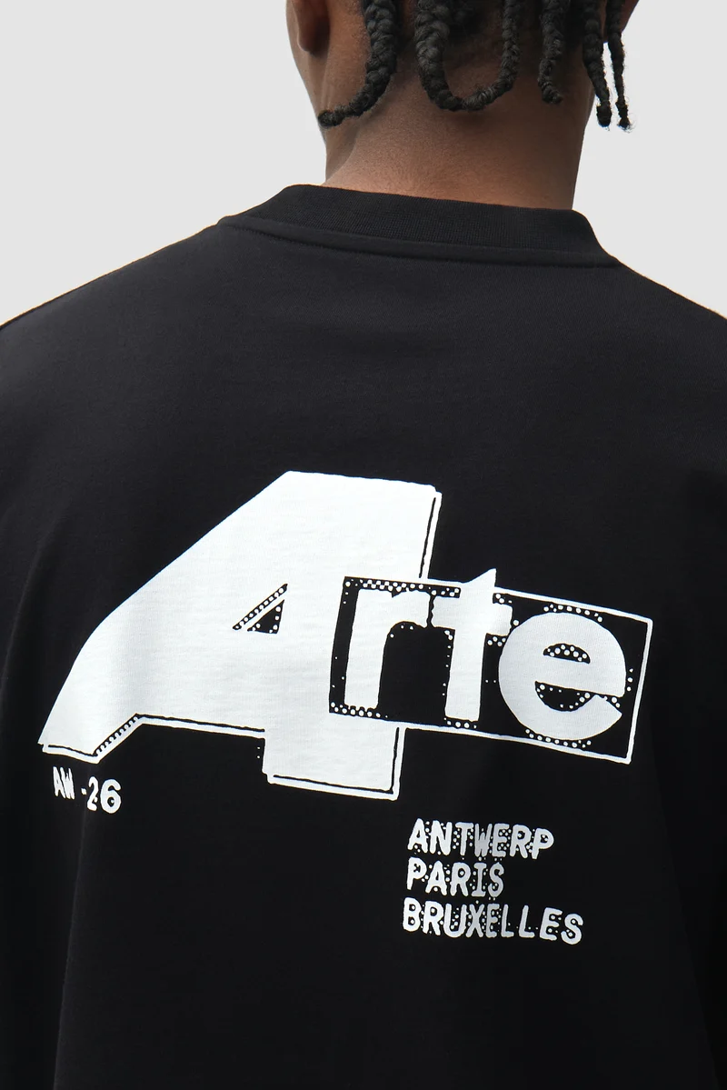 T-shirt « Big A » - Noir