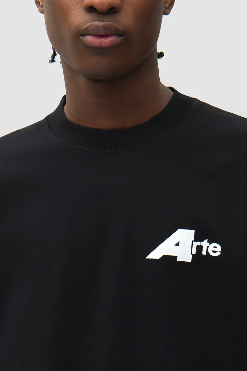 T-shirt « Big A » - Noir