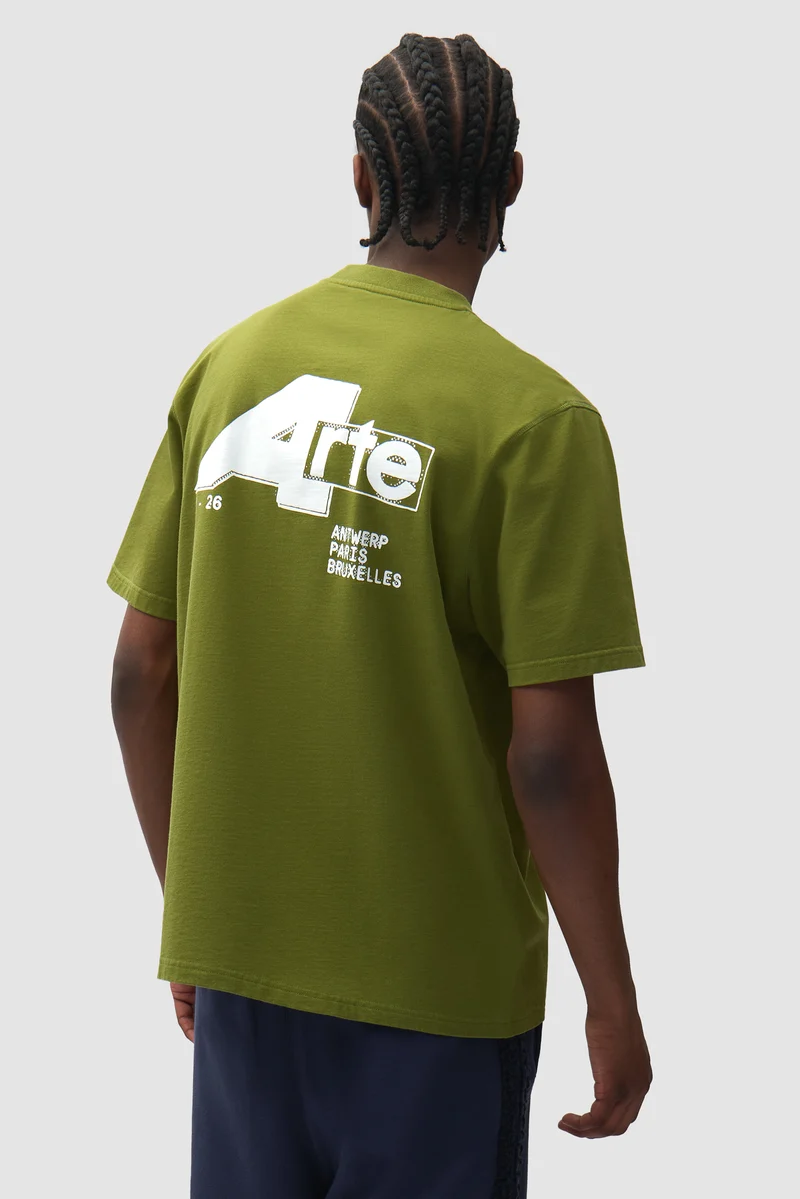 T-shirt « Big A » - Vert