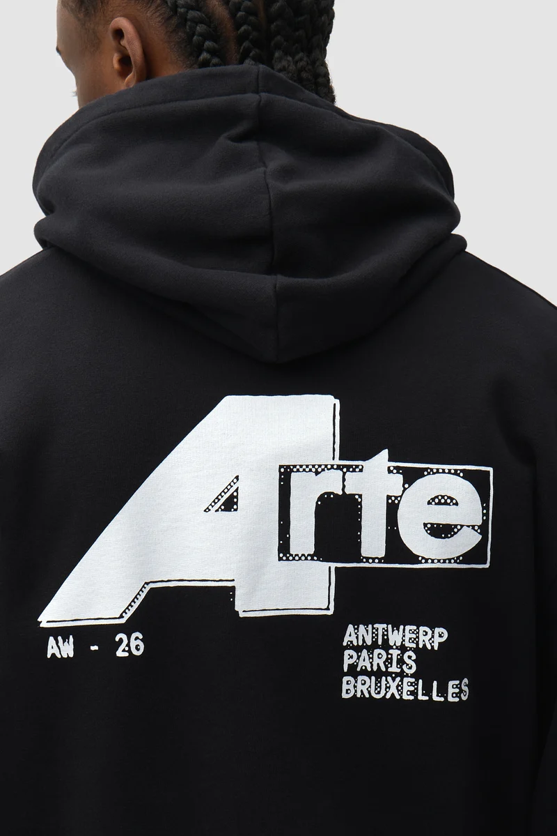 Sweat à capuche City - Noir