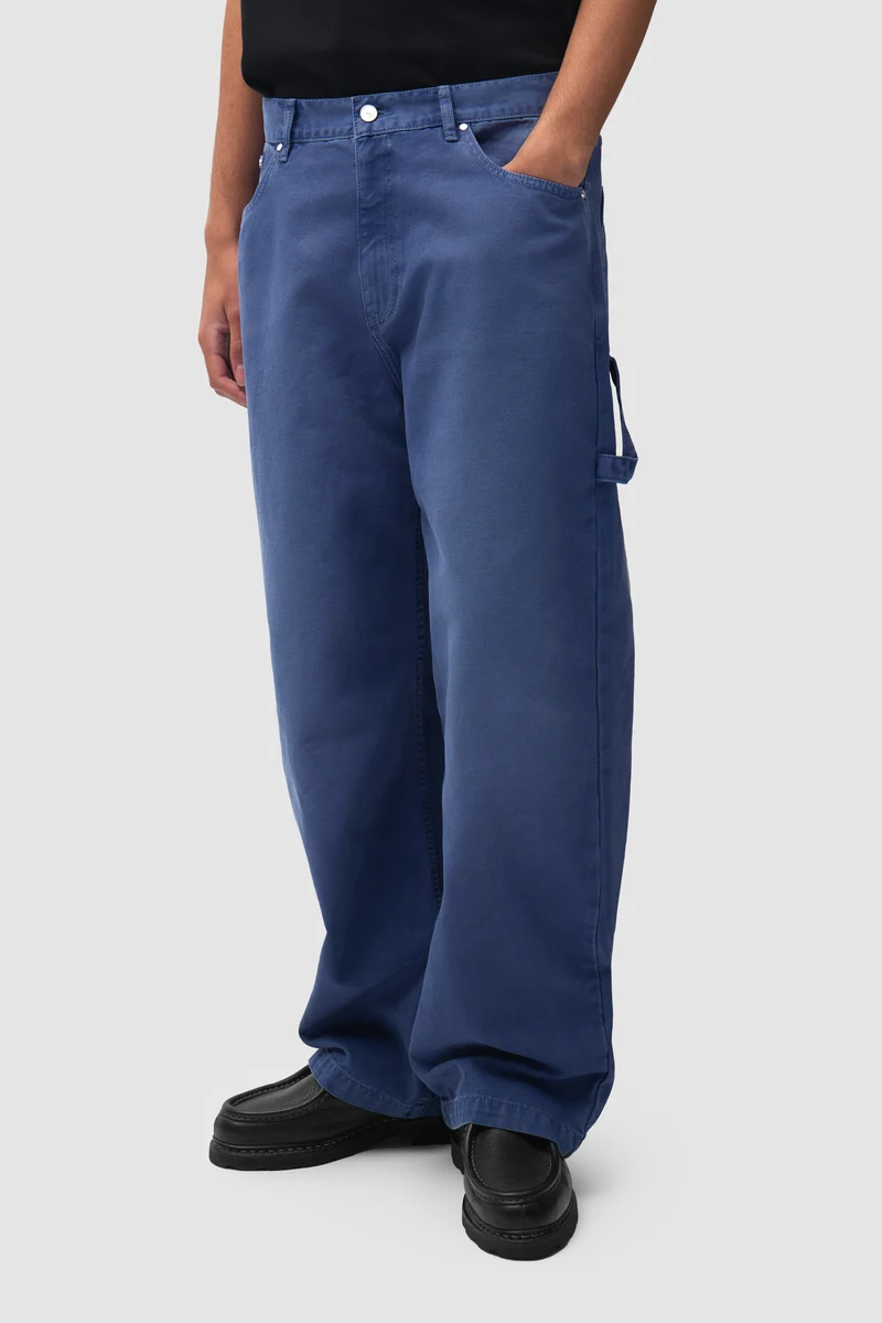 Pantalon en denim Atelier Uniform - Bleu marine