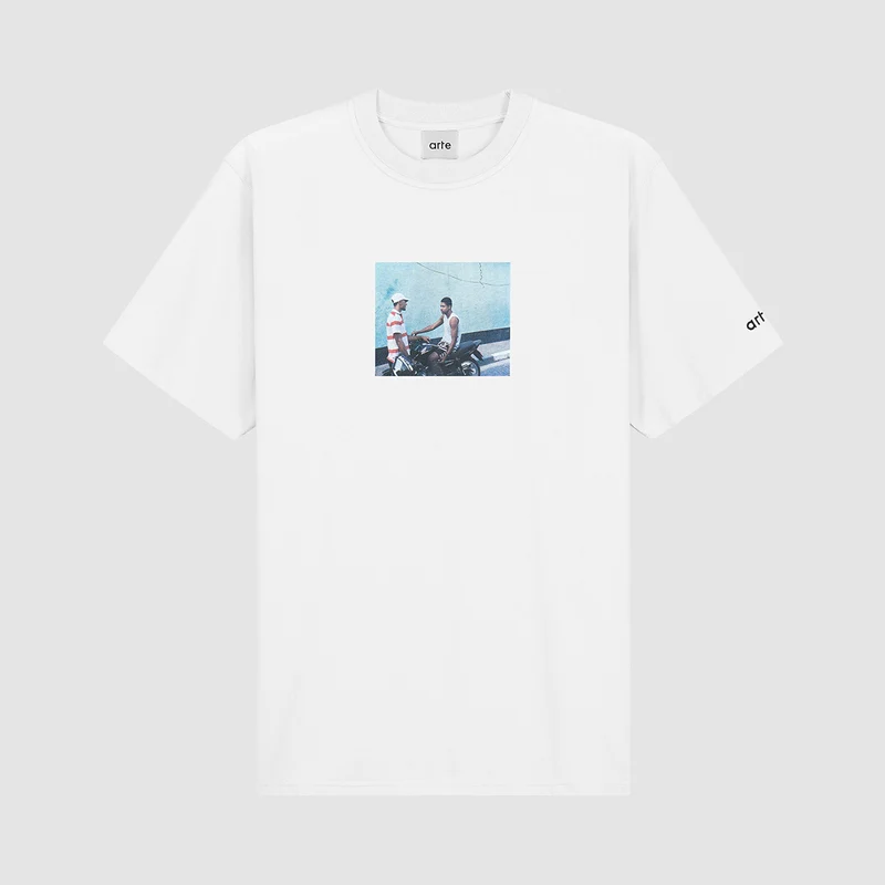 T-shirt Mohamed Bourouissa - Blanc