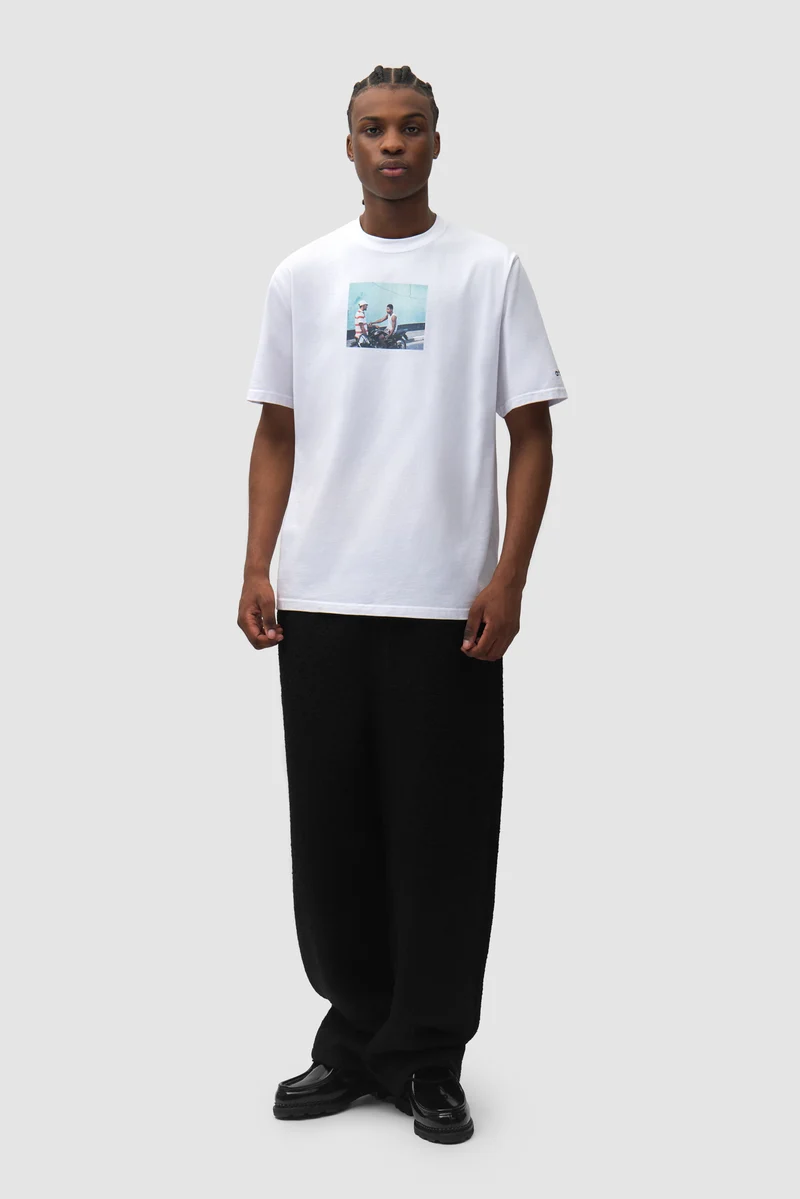 T-shirt Mohamed Bourouissa - Blanc