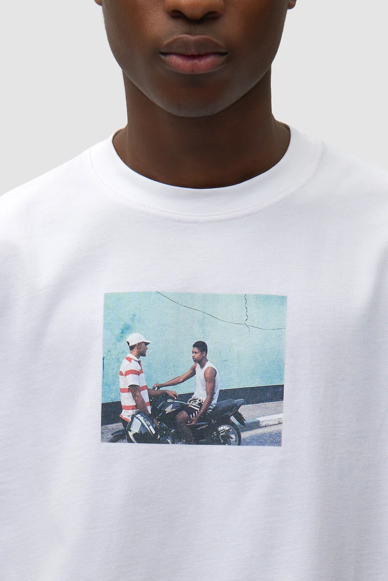 T-shirt Mohamed Bourouissa - Blanc
