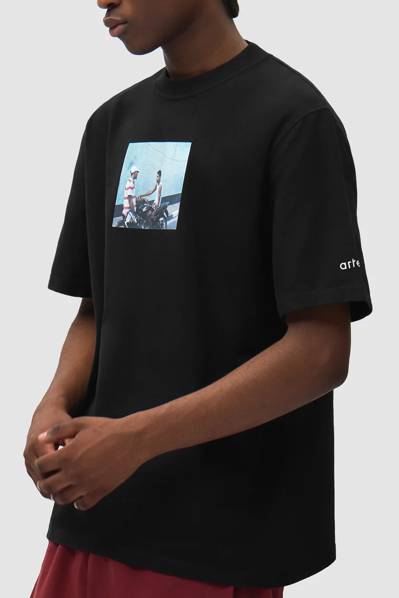T-shirt Mohamed Bourouissa - Noir