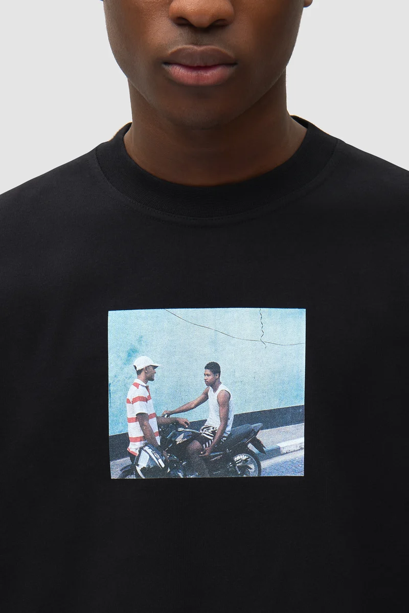 T-shirt Mohamed Bourouissa - Noir