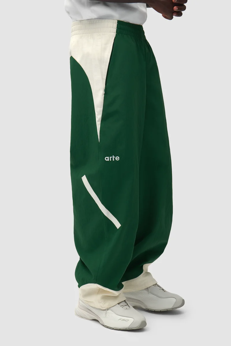 Pantalon de survêtement Arte pour adidas Z.N.E. - vert/crème