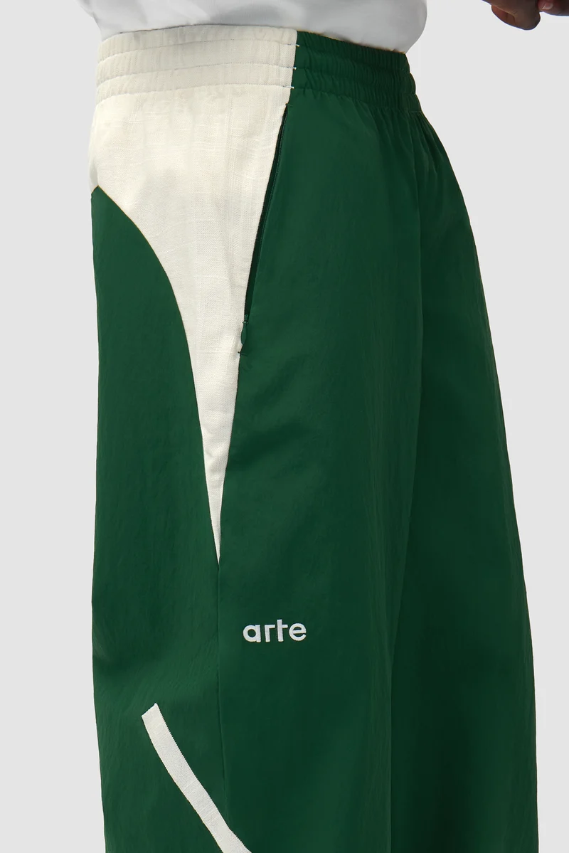 Pantalon de survêtement Arte pour adidas Z.N.E. - vert/crème
