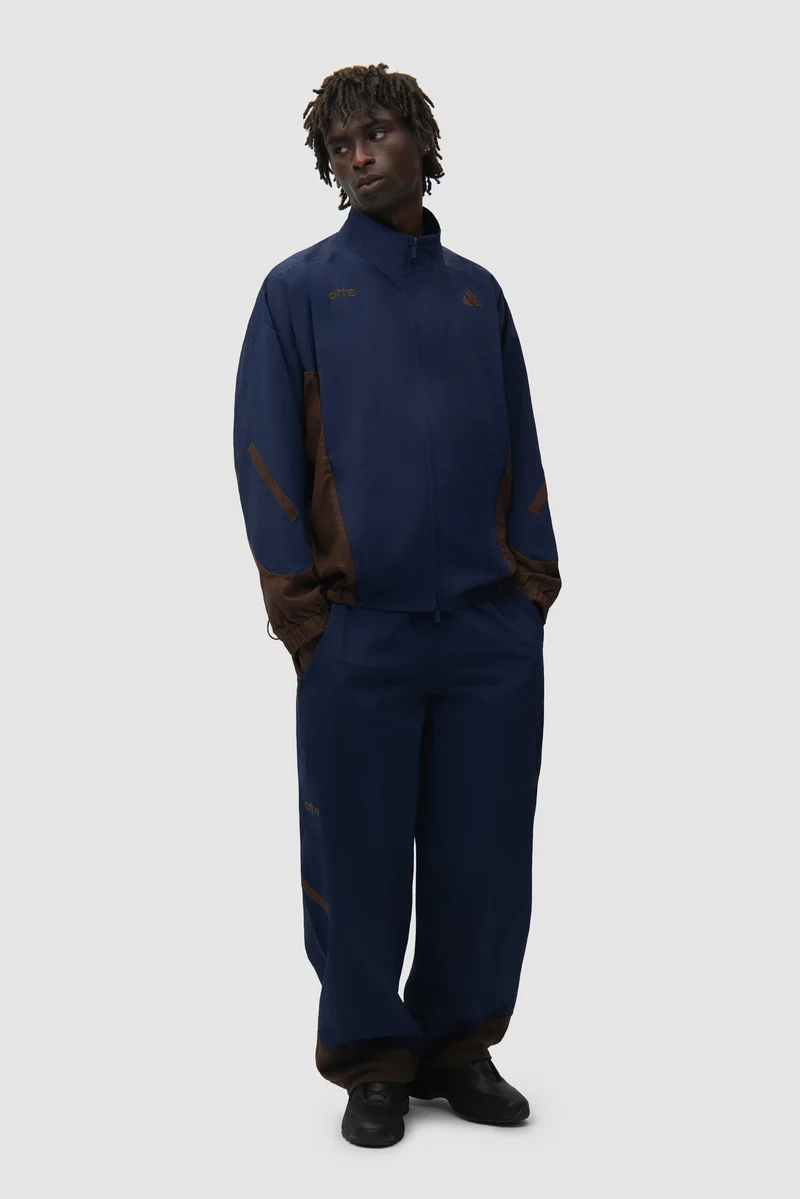 Veste de survêtement Arte pour adidas Z.N.E. - bleu marine/marron