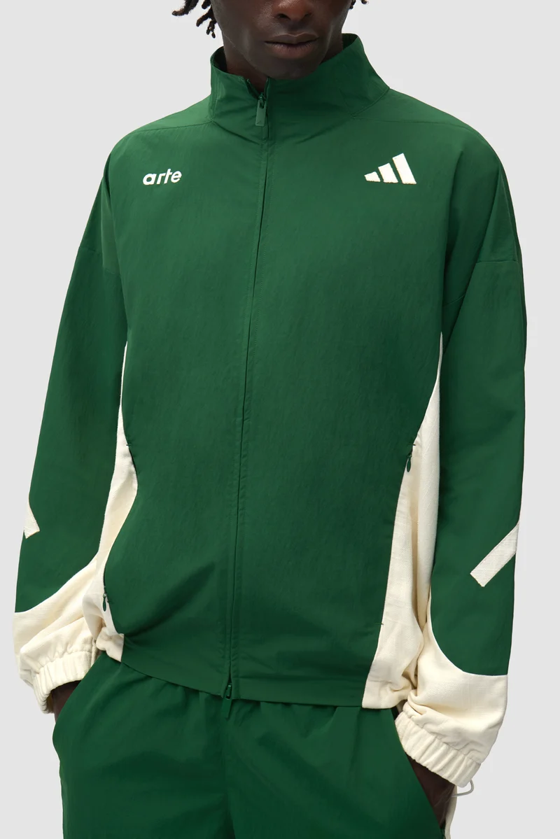 Veste de sport Arte pour adidas Z.N.E. - vert/crème
