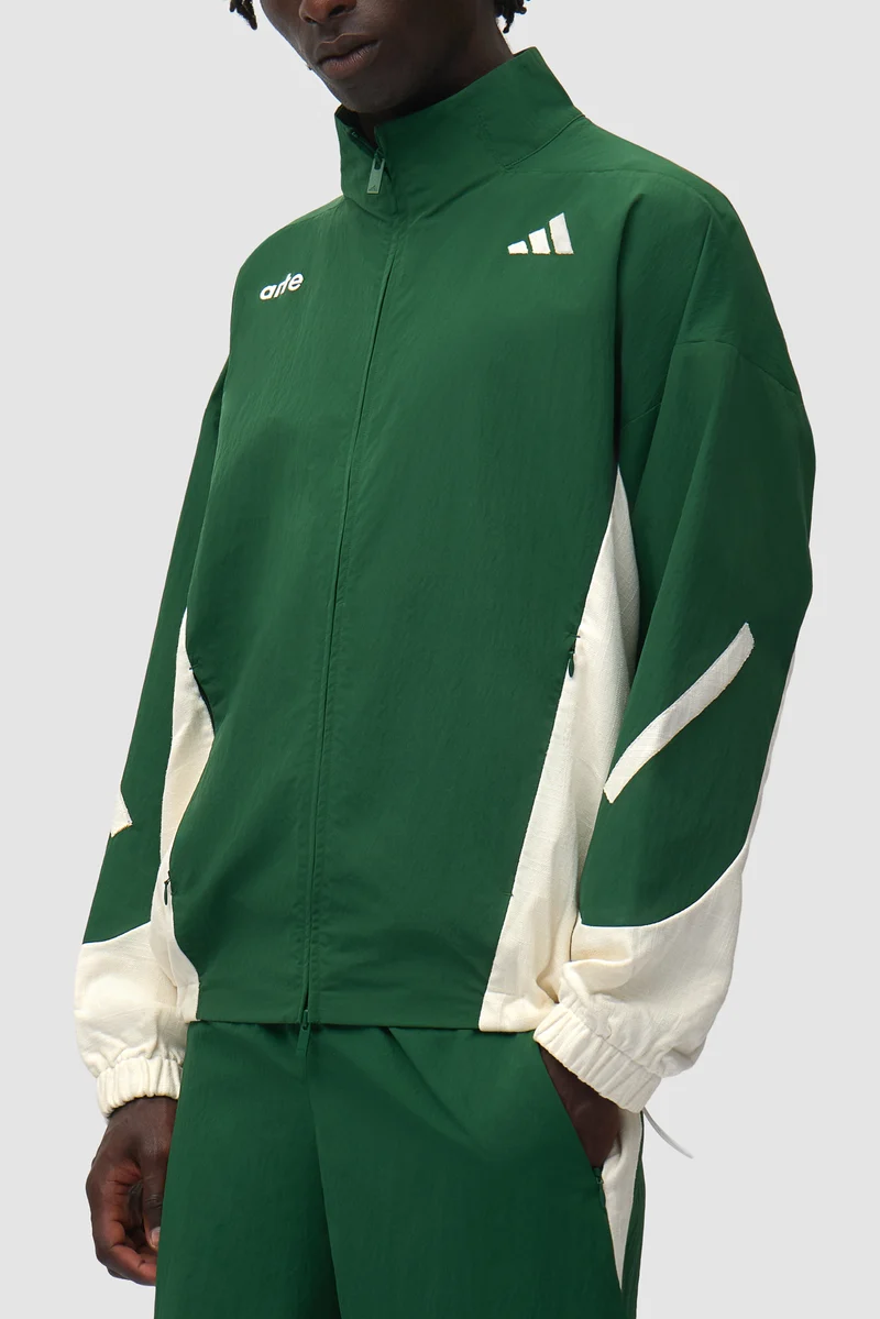 Veste de sport Arte pour adidas Z.N.E. - vert/crème