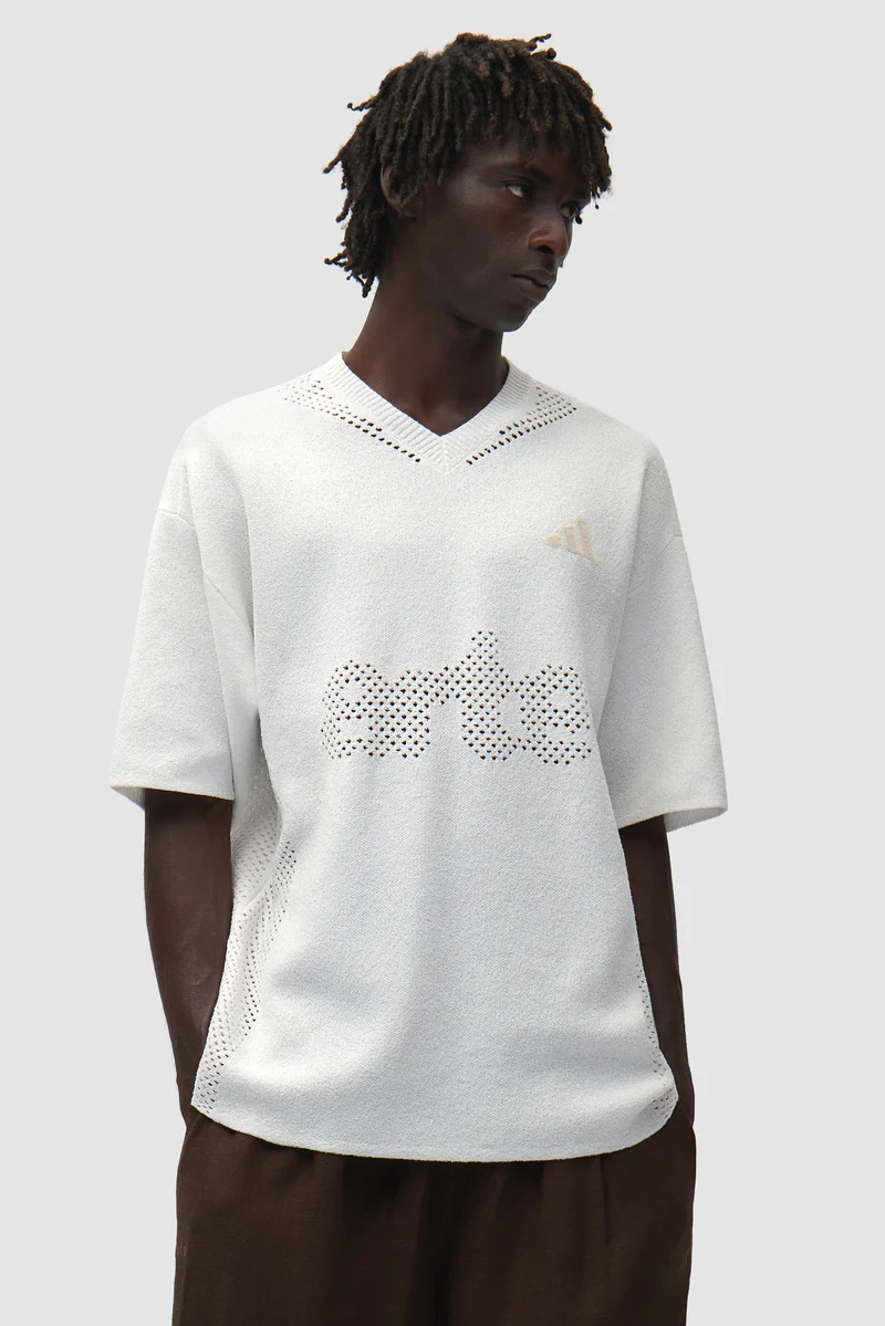 Maillot tricoté Arte pour adidas - Blanc cassé