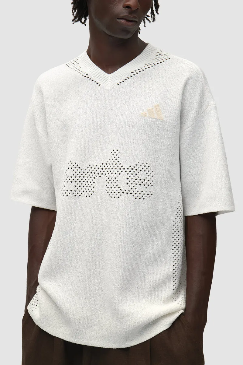 Maillot tricoté Arte pour adidas - Blanc cassé