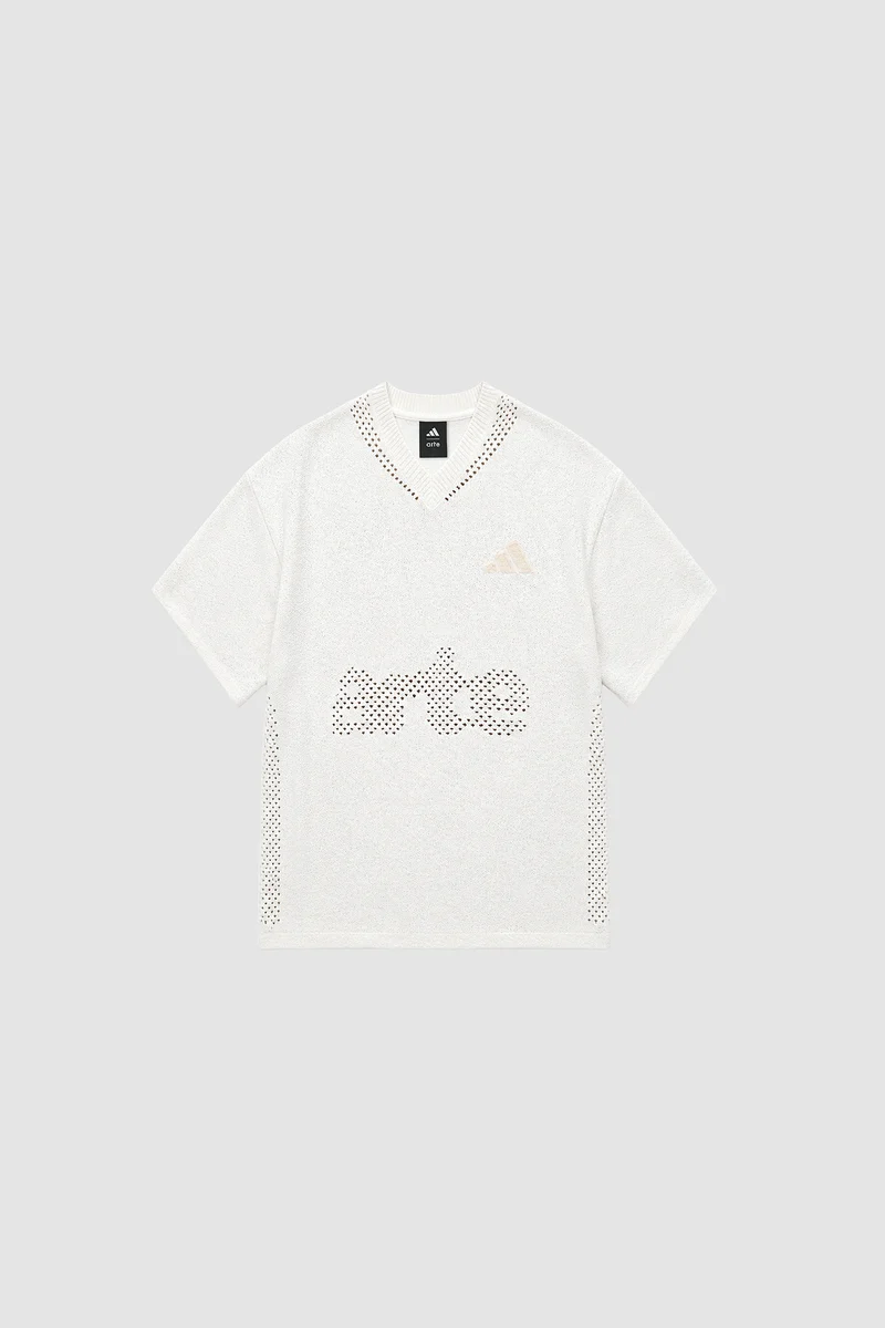Maillot tricoté Arte pour adidas - Blanc cassé