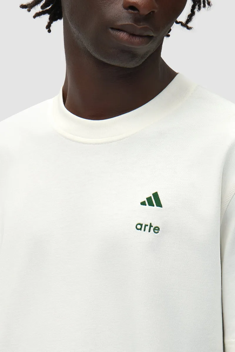 T-shirt Arte pour adidas - Off White