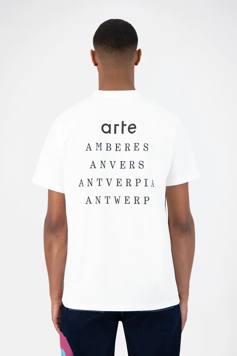 T-shirt Tomi Antverpia - Blanc