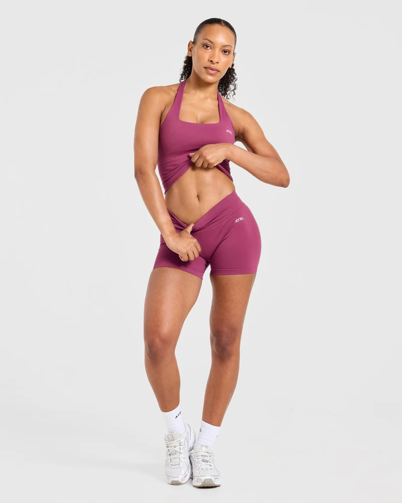 Enhance Seamless Shorts | 3.5" - Dusky Rose