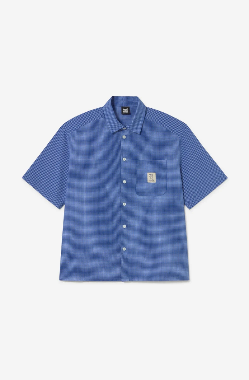 Chemise Coffee Club Blue