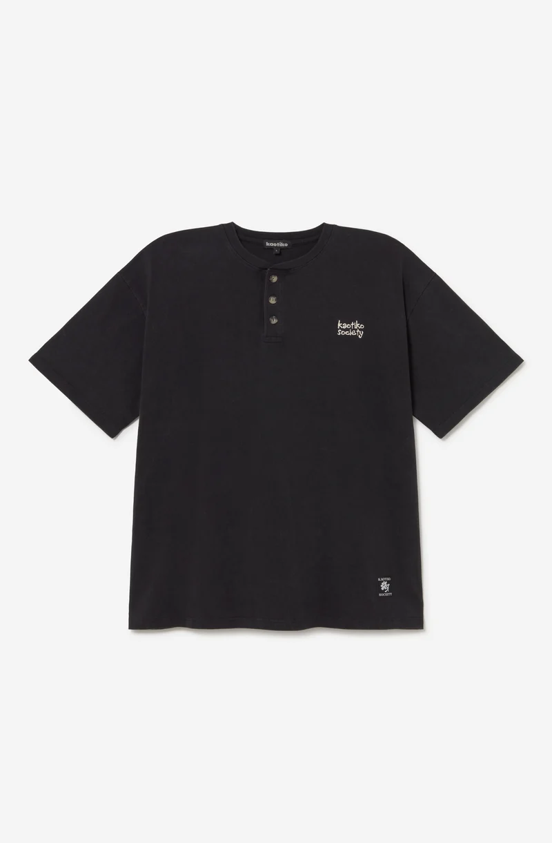 T-shirt Romance Washed Black
