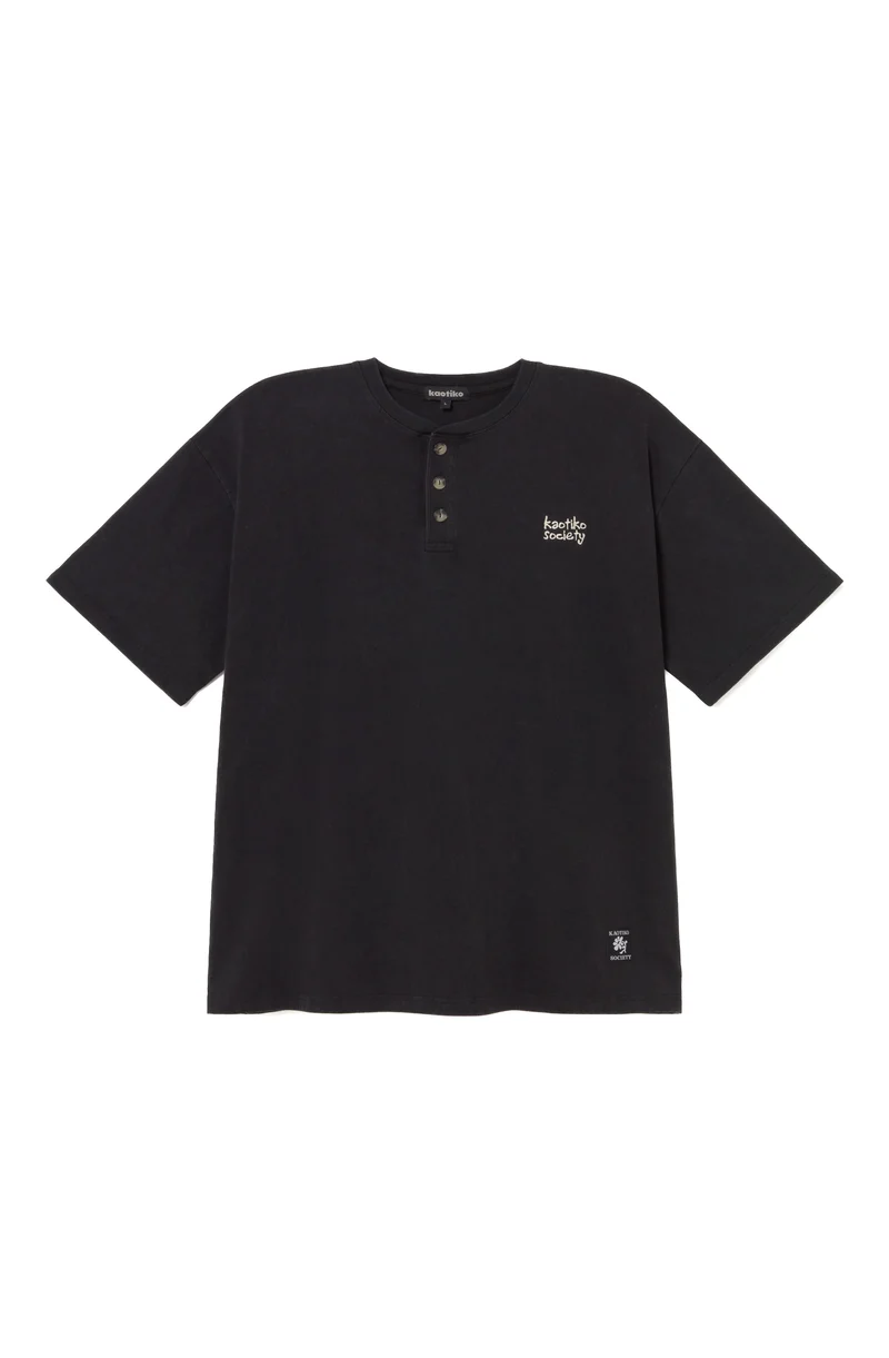 T-shirt Romance Washed Black