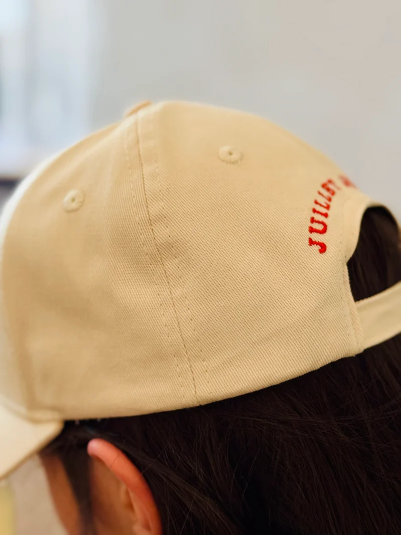 Kids Cotton Baseball Cap Beige