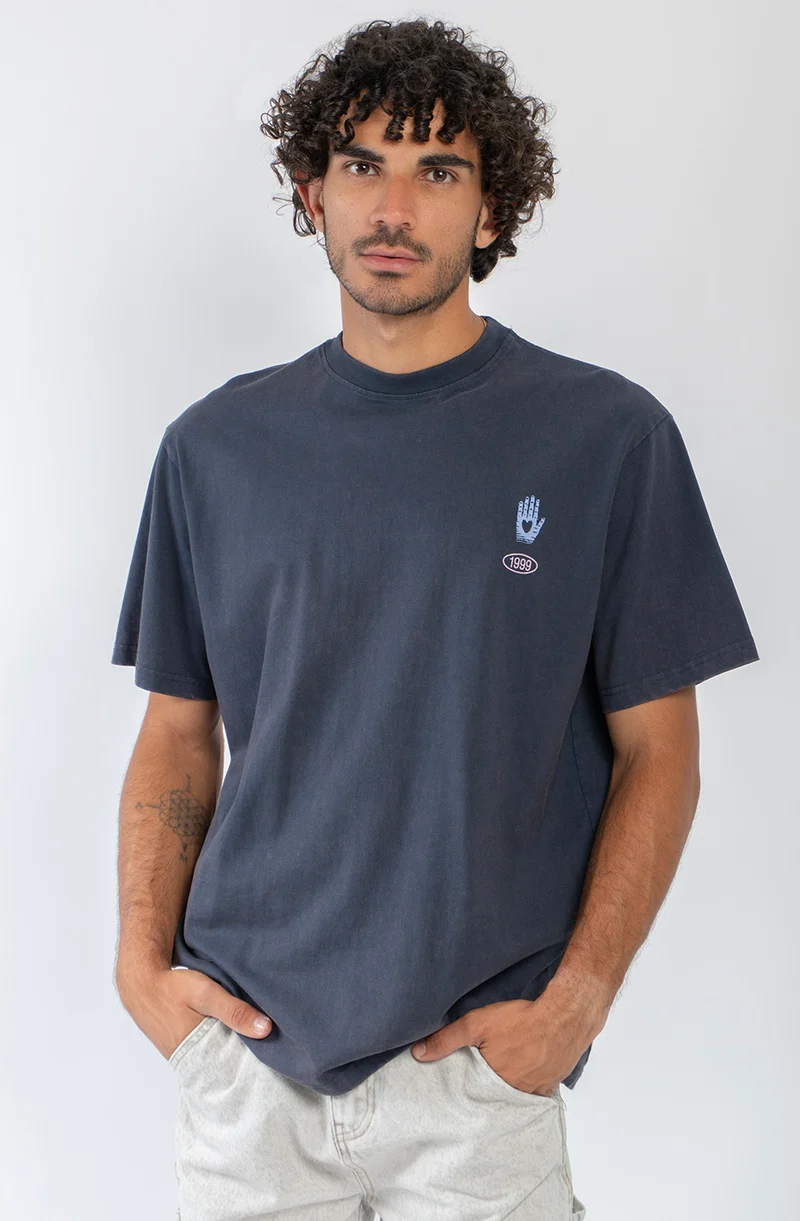 T-shirt Geometric Flower Sea Storm