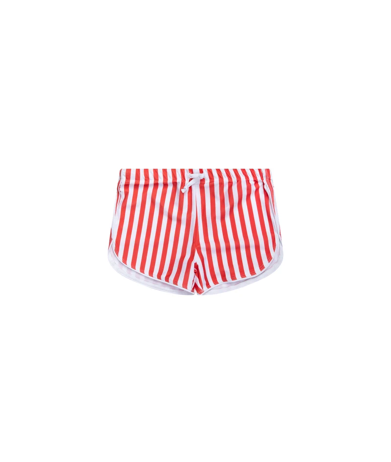 Flamands Board Short Red/White UPF 50+