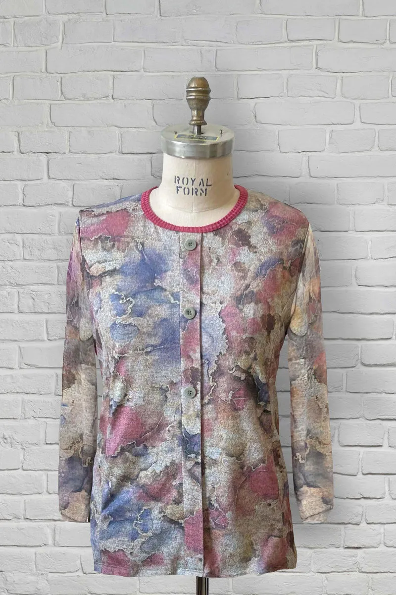 1QT348-2C132-Adaptive Cardigan, Fake Buttoning