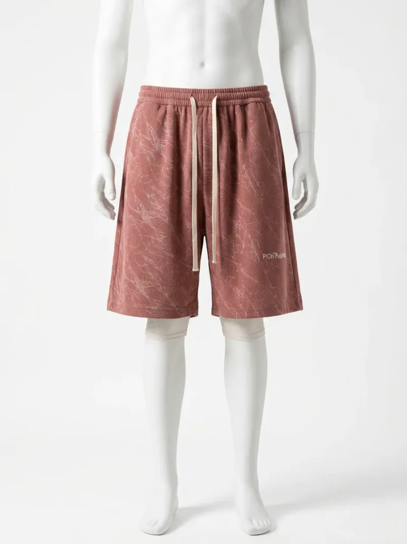 Short Large homme oversize quotidien style urbain