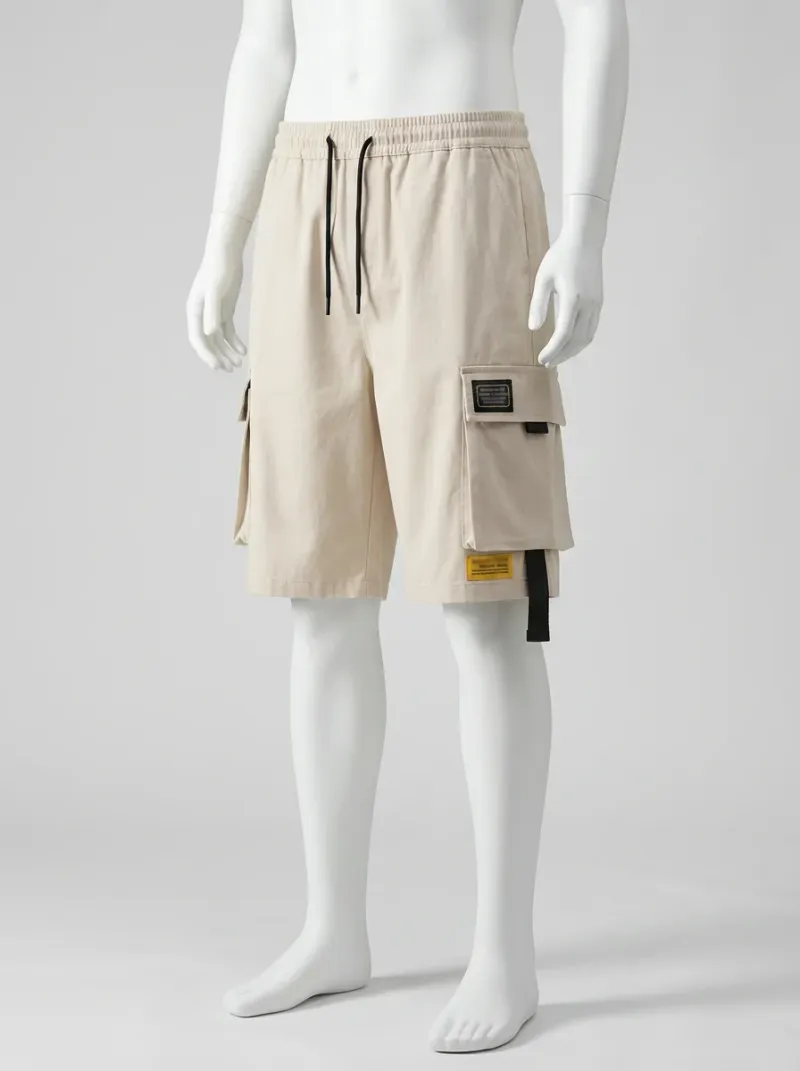 Short large cargo oversize homme allure estivale