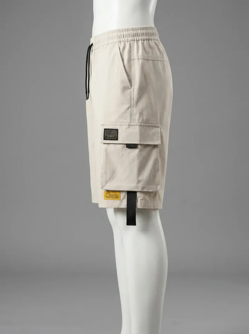 Short large cargo oversize homme allure estivale