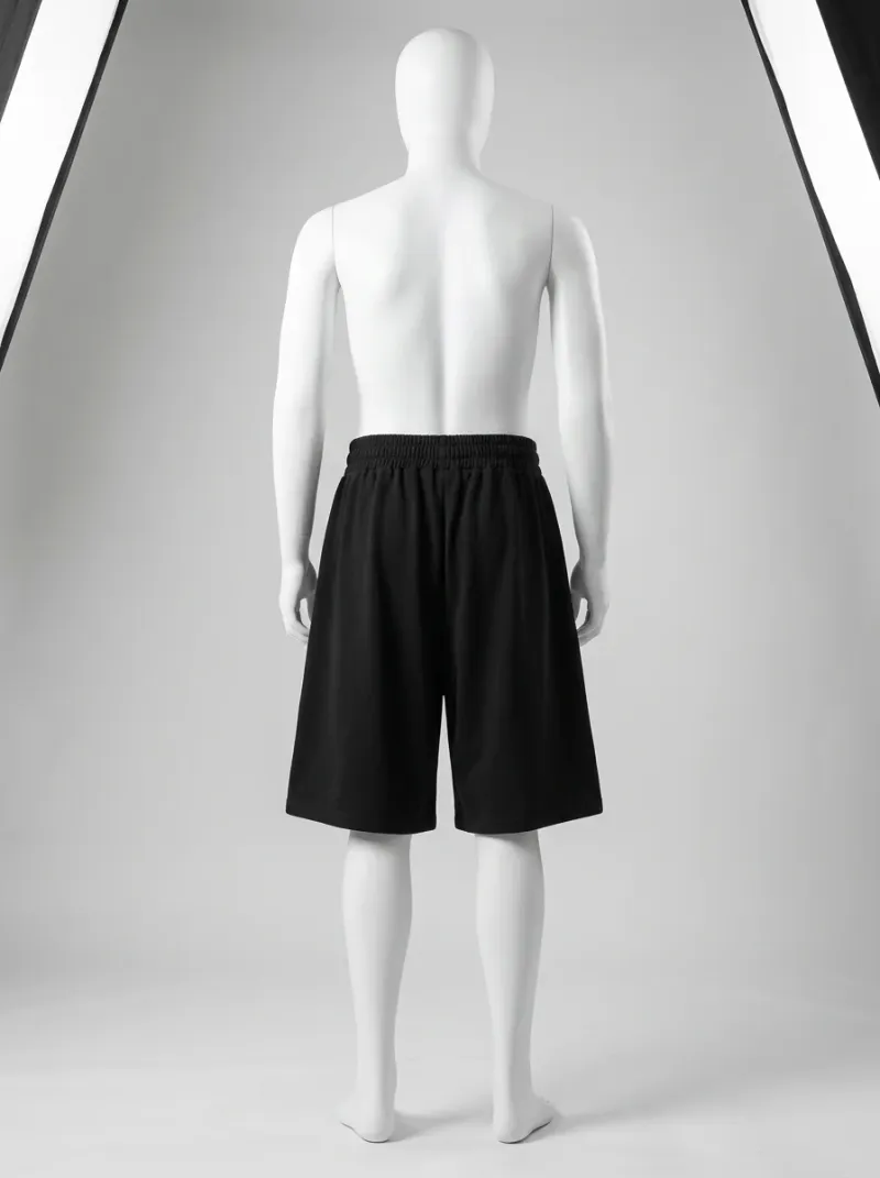 Short large oversize homme quotidien décontracté