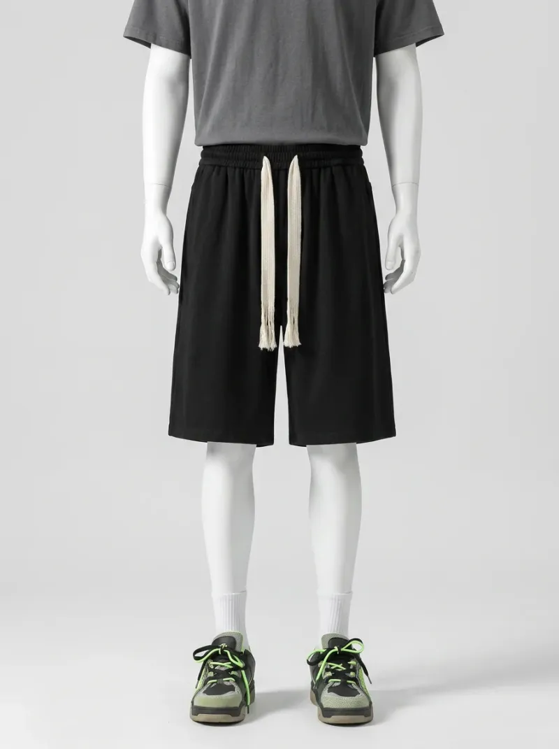 Short large oversize homme quotidien décontracté