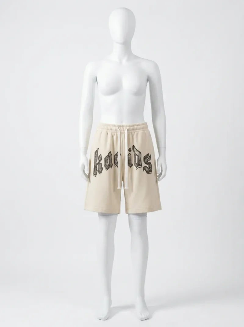Short large synthétique respirant homme quotidien gothique