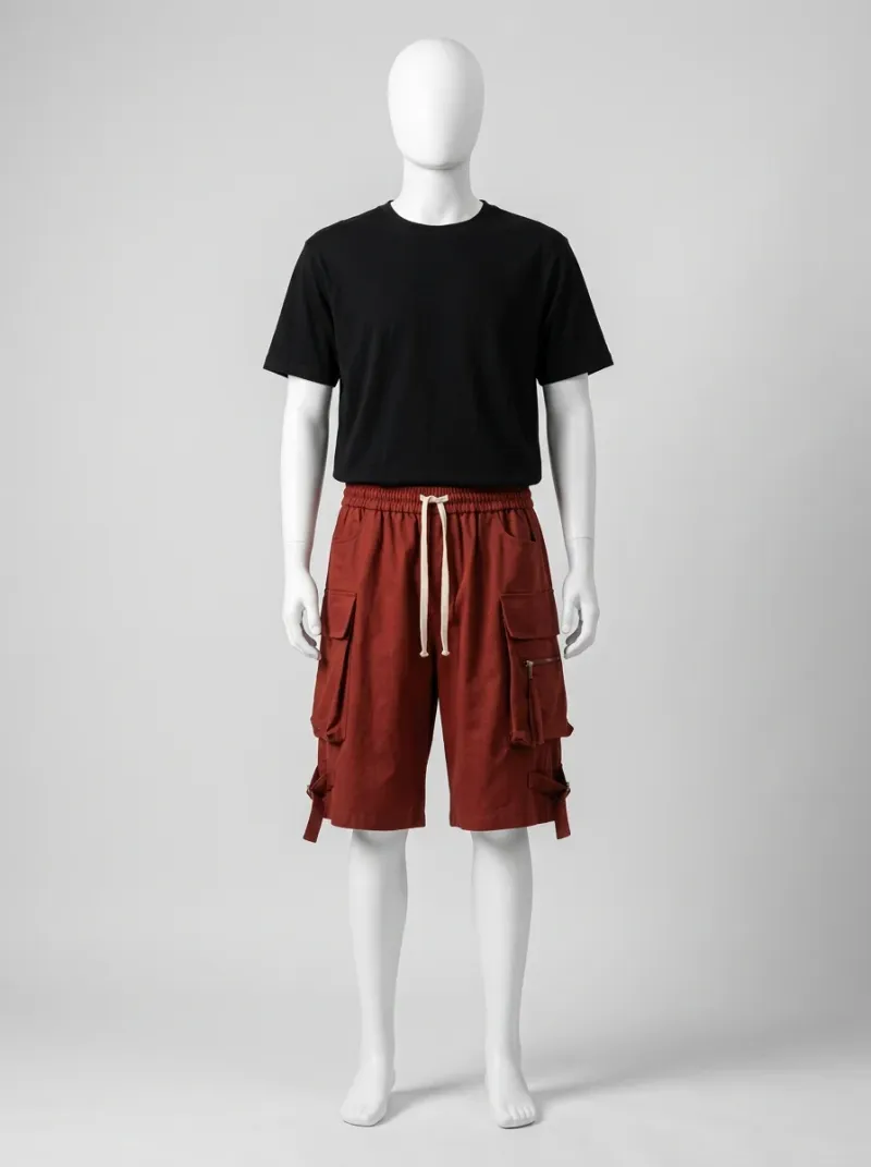 Short Large cargo utilitaire oversize homme