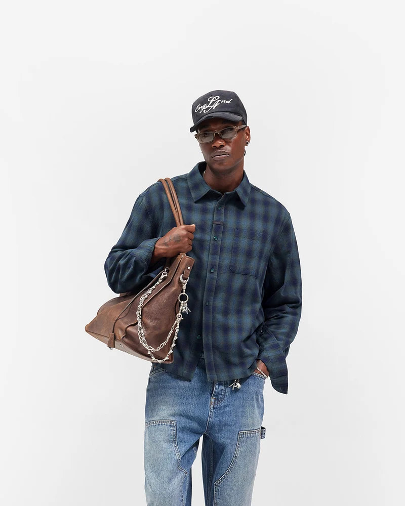 Resent Plaid Shirt - Dark Green
