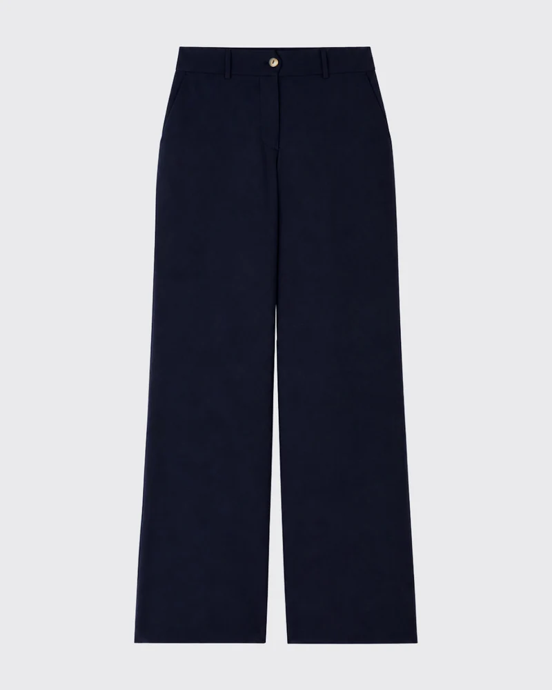 Pantalon large Chicago - Bleu marine