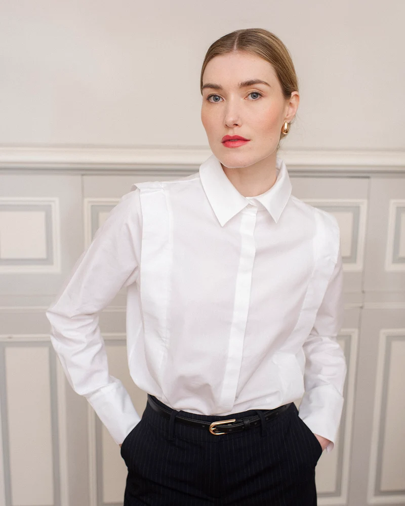 Chemise Atlanta - Blanche