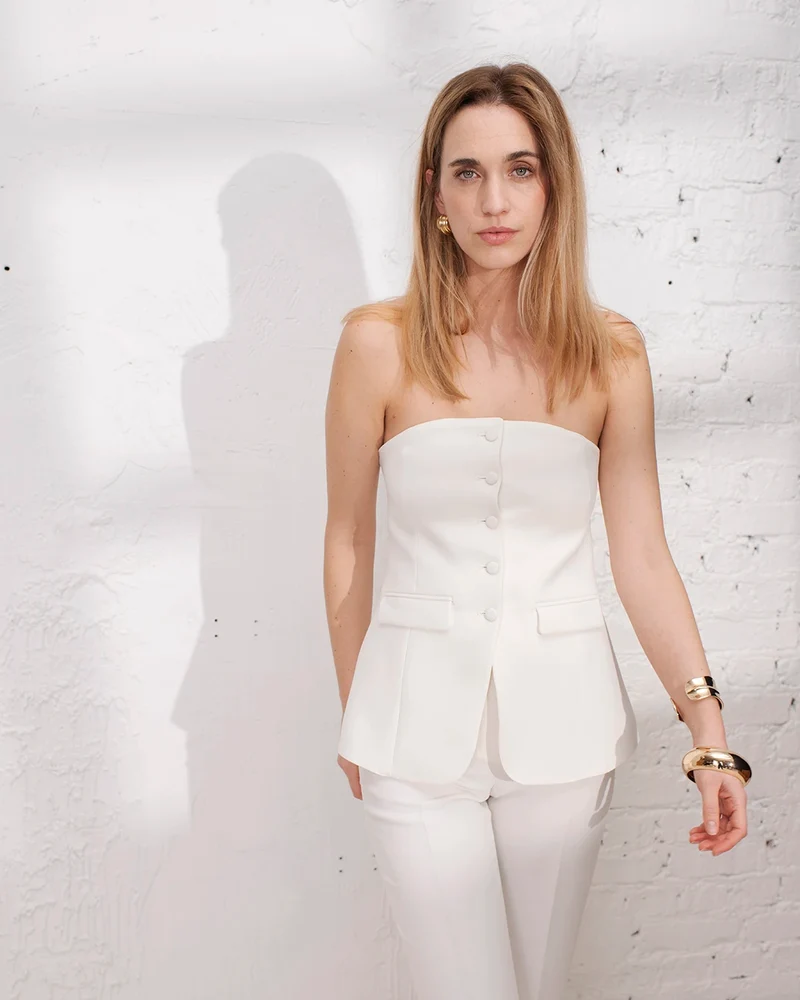 Bustier Palerme - Blanc