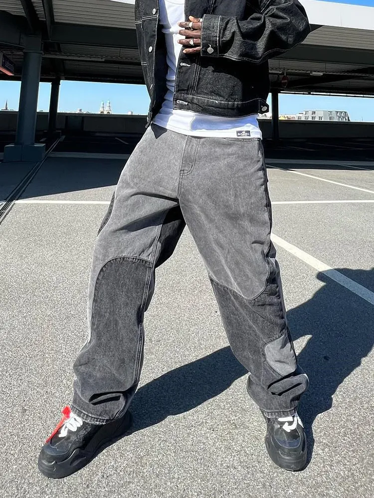 Baggy gris Homme