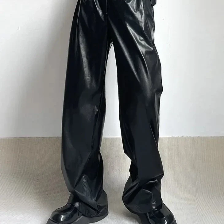 Baggy en cuir